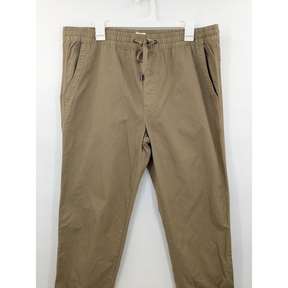 Gap Jogger Pants Men Size L Canvas Cargo Khaki Casual Pull-On Gorpcore Commute - Picture 5 of 10